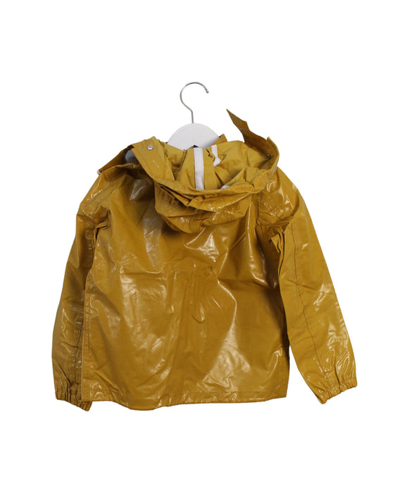 A Yellow Lightweight Jackets from Burberry in size 8Y for boy. (Back View)