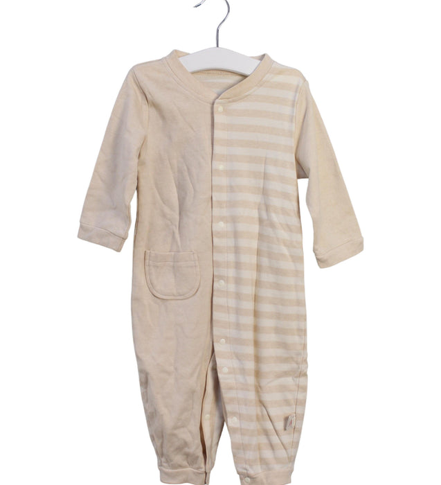 A Beige Long Sleeve Jumpsuits from Primeval in size 18-24M for neutral. (Front View)