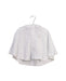 A White Capes & Ponchos from Familiar in size 0-3M for neutral. (Front View)