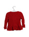 A Red Cardigans from Ralph Lauren in size 6-12M for girl. (Back View)