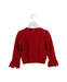 A Red Knit Sweaters from Nicholas & Bears in size 3T for girl. (Back View)
