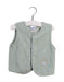 A Green Outerwear Vests from Familiar in size 12-18M for boy. (Front View)