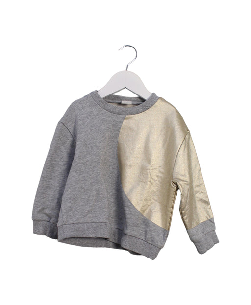 A Grey Crewneck Sweatshirts from COS in size 2T for girl. (Front View)