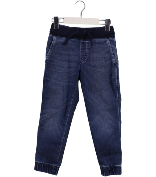 A Blue Jeggings from Polo Ralph Lauren in size 5T for boy. (Front View)