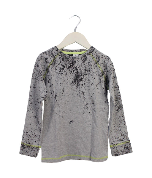 A Grey Long Sleeve Tops from Molo in size 6T for boy. (Front View)