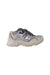 A Silver Sneakers from Nº21 in size 5T for girl. (Back View)