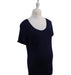 A Navy Short Sleeve T Shirts from Mayarya in size M for maternity. (Front View)