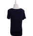 A Navy Short Sleeve T Shirts from Mayarya in size M for maternity. (Back View)