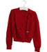 A Red Cardigans from Nicholas & Bears in size 6T for girl. (Front View)