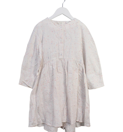 A White Long Sleeve Dresses from COS in size 6T for girl. (Front View)