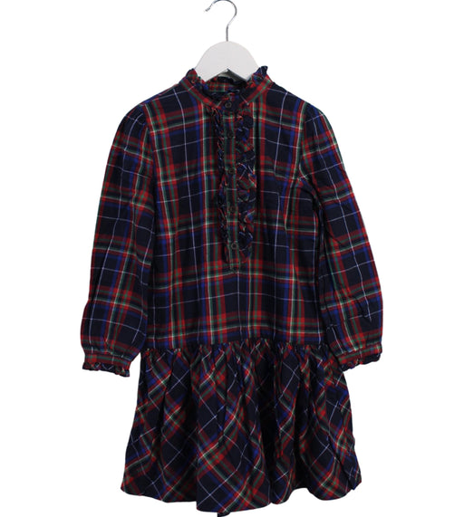 A Multicolour Long Sleeve Dresses from Ralph Lauren in size 5T for girl. (Front View)