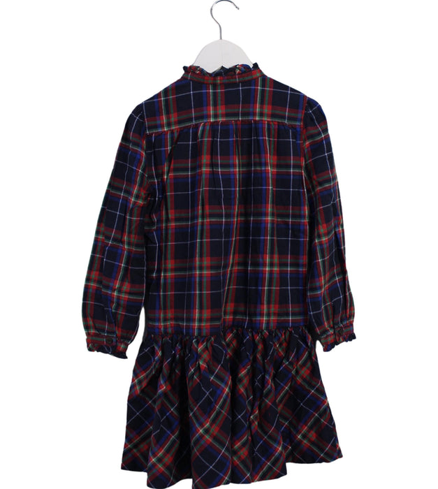A Multicolour Long Sleeve Dresses from Ralph Lauren in size 5T for girl. (Back View)