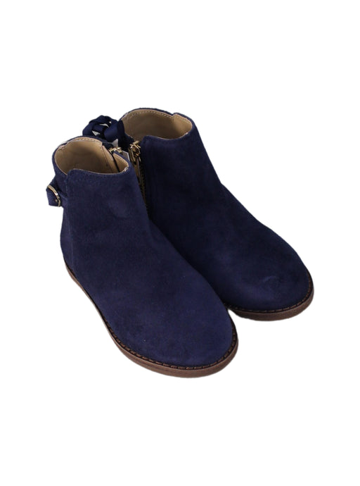 A Navy Casual Boots from Janie & Jack in size 18-24M for girl. (Front View)