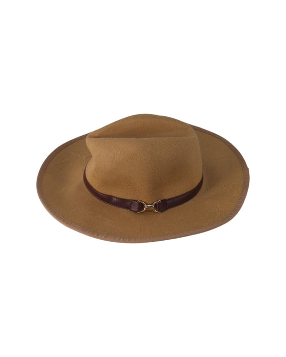 A Brown Sun Hats from Janie & Jack in size 2T for neutral. (Back View)