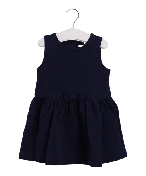 A Navy Sleeveless Dresses from Ralph Lauren in size 12-18M for girl. (Front View)