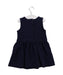 A Navy Sleeveless Dresses from Ralph Lauren in size 12-18M for girl. (Back View)