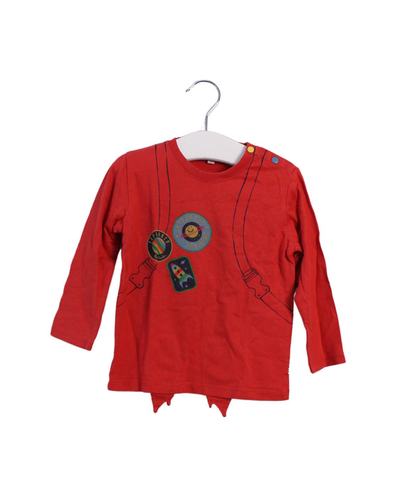 A Red Long Sleeve Tops from Paul Smith in size 12-18M for neutral. (Front View)