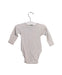 A Beige Long Sleeve Bodysuits from Petit Bateau in size 0-3M for neutral. (Back View)