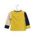 A Yellow Long Sleeve Tops from La Compagnie des Petits in size 6-12M for girl. (Back View)