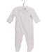 A White Onesies from Bout'Chou in size 3-6M for girl. (Front View)