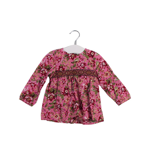 A Pink Long Sleeve Tops from Kenzo in size 12-18M for girl. (Front View)
