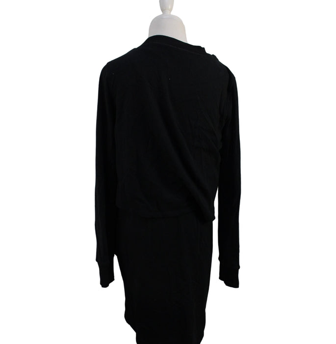 A Black Sweater Dresses from Bae in size S for maternity. (Back View)
