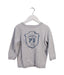 A Grey Long Sleeve Tops from Petit Bateau in size 3T for boy. (Front View)