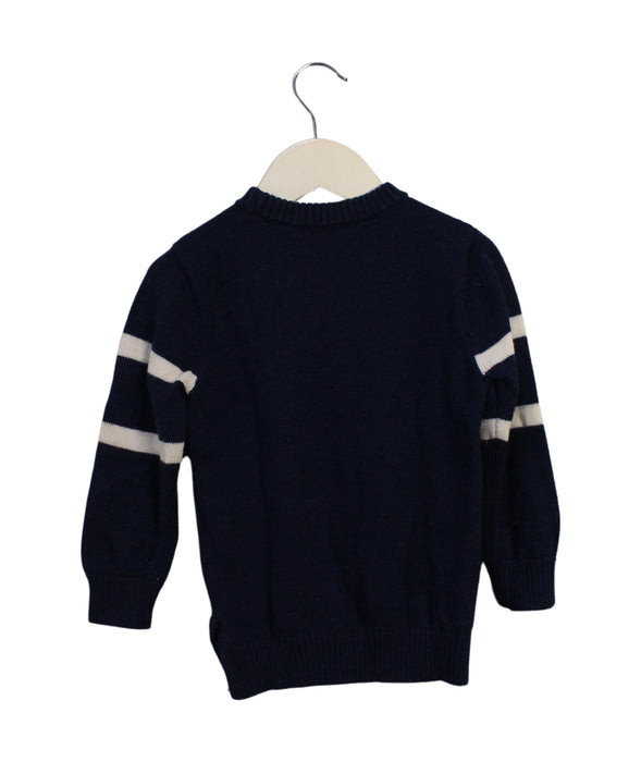 A Navy Knit Sweaters from Ferrari in size 3T for neutral. (Back View)