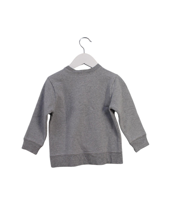 A Grey Crewneck Sweatshirts from Bonpoint in size 3T for boy. (Back View)