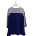 A Blue Long Sleeve Dresses from A for Apple in size 4T for girl. (Back View)