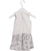 A White Sleeveless Dresses from Bonnie Baby in size 18-24M for girl. (Back View)