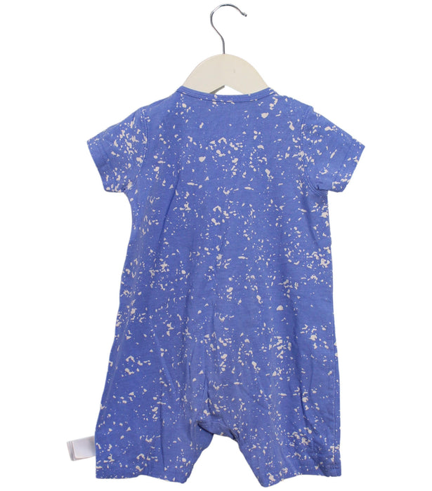 A Blue Short Sleeve Rompers from The Bonnie Mob in size 18-24M for girl. (Back View)