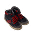A Black Sneakers from Petit Bateau in size 5T for boy. (Front View)