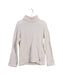 A White Long Sleeve Tops from Petit Bateau in size 4T for girl. (Front View)