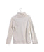 A White Long Sleeve Tops from Petit Bateau in size 4T for girl. (Back View)