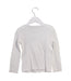 A White Long Sleeve Tops from Petit Bateau in size 6T for girl. (Back View)