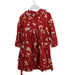 A Red Long Sleeve Dresses from Bonpoint in size 4T for girl. (Back View)