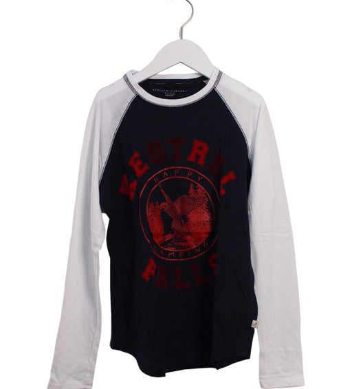 A Black Long Sleeve Tops from Stella McCartney in size 12Y for boy. (Front View)