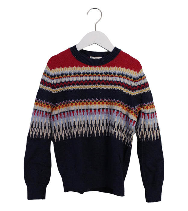 A Multicolour Knit Sweaters from Crewcuts in size 8Y for boy. (Front View)