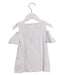 A White Short Sleeve Tops from Crewcuts in size 4T for girl. (Back View)