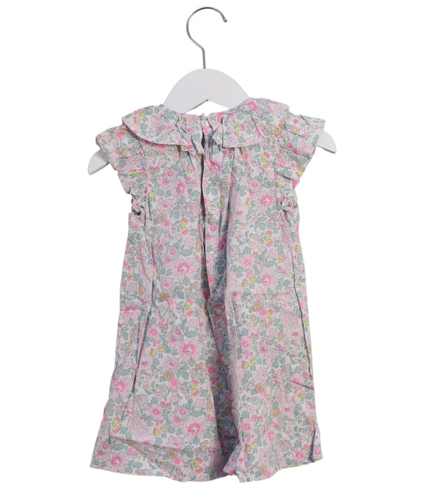 A Multicolour Short Sleeve Dresses from Jacadi in size 3T for girl. (Back View)