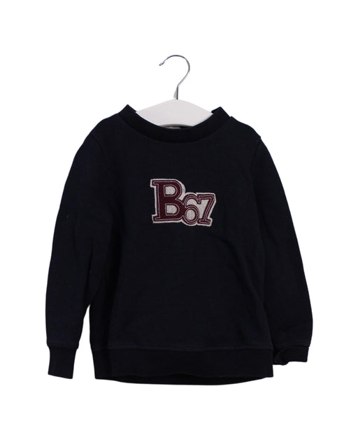 A Black Crewneck Sweatshirts from Bonpoint in size 3T for boy. (Front View)