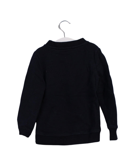 A Black Crewneck Sweatshirts from Bonpoint in size 3T for boy. (Back View)