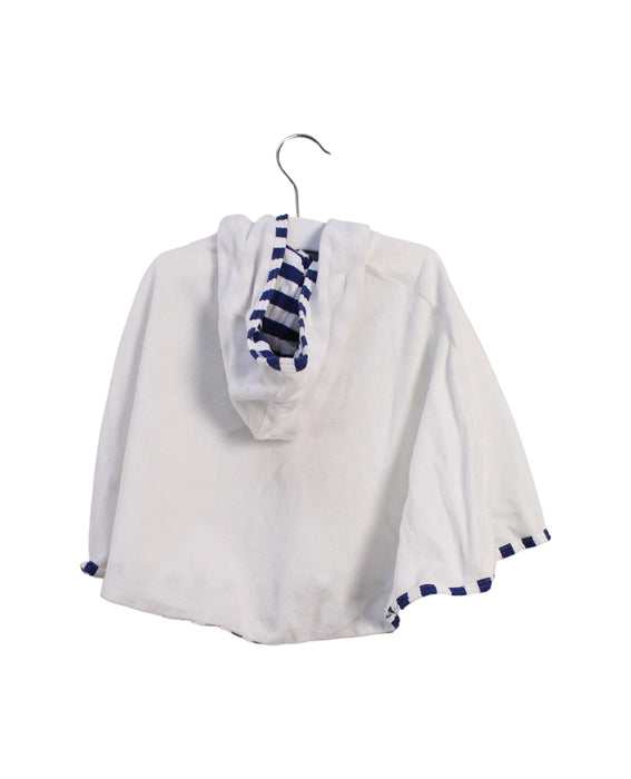 A White Capes & Ponchos from Miki House in size O/S for neutral. (Back View)