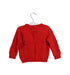 A Red Knit Sweaters from Momonittu in size 3-6M for girl. (Back View)