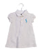 A White Short Sleeve Dresses from Ralph Lauren in size 6-12M for girl. (Front View)