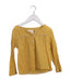 A Yellow Long Sleeve Tops from Sunset Limonade in size 4T for girl. (Front View)