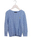 A Blue Knit Sweaters from Polo Ralph Lauren in size 4T for boy. (Front View)