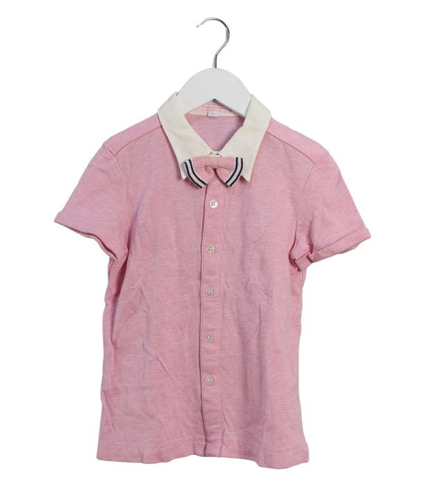 A Pink Shirts from Nicholas & Bears in size 6T for boy. (Front View)