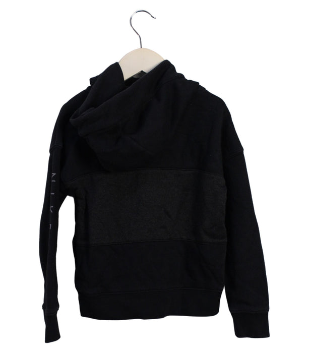 A Black Zippered Sweatshirts from Nike in size 4T for boy. (Back View)